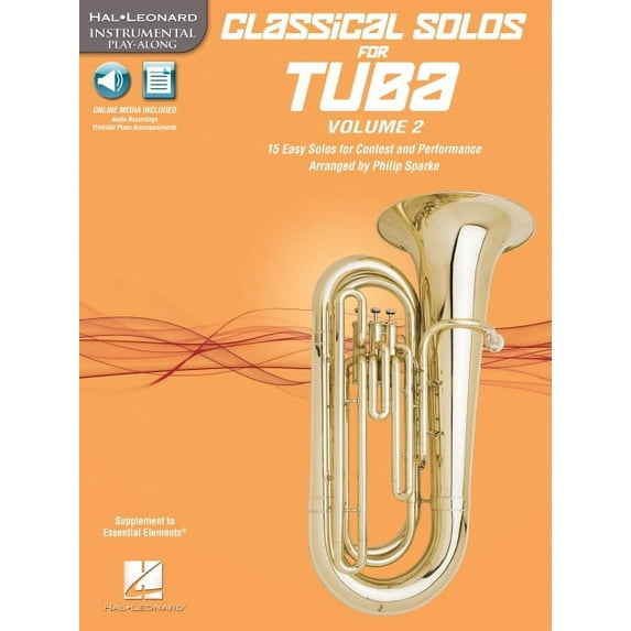 Classical Solos for Tuba (B.C.), Vol. 2 : 15 Easy Solos for Contest and Performance (Paperback)