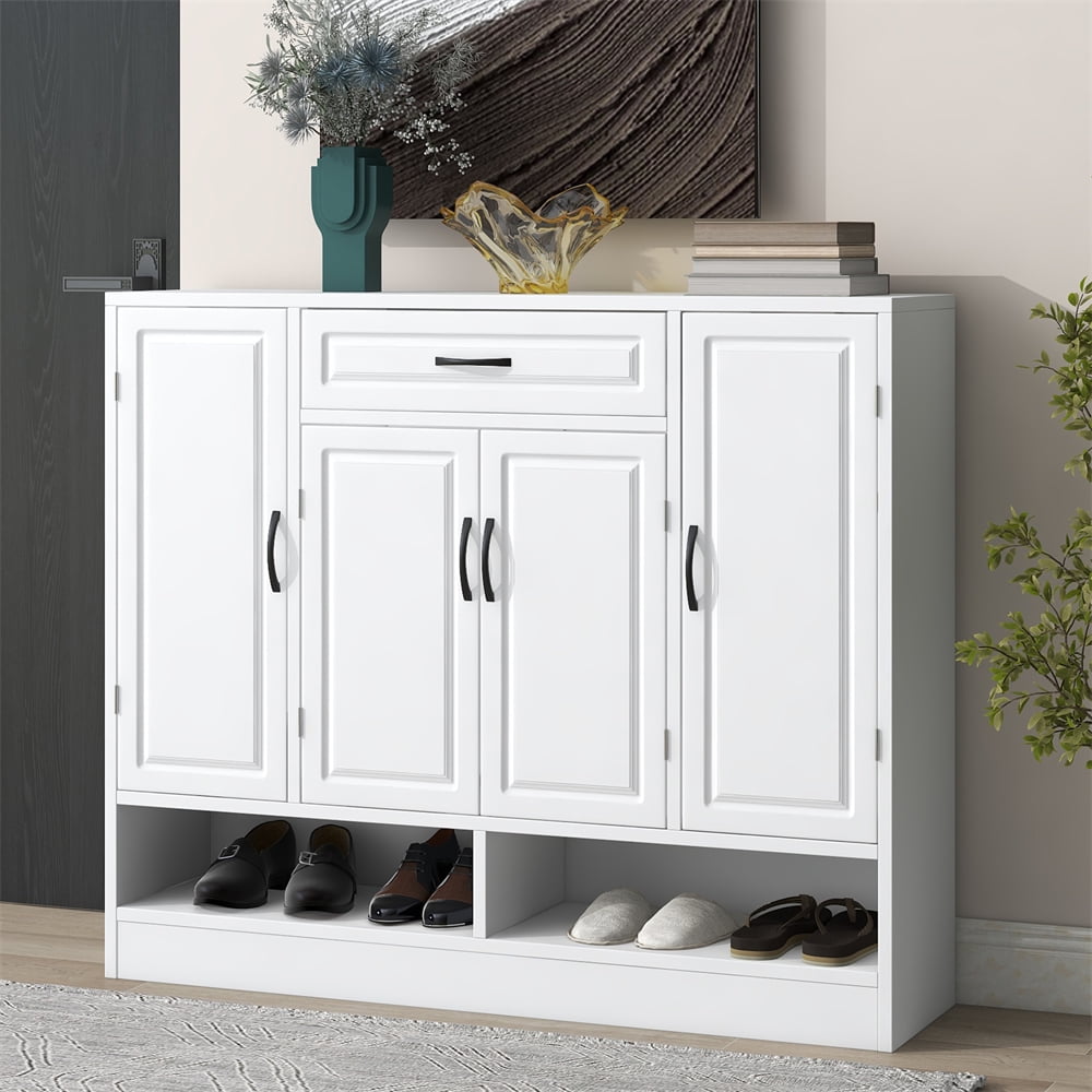 Classical Storage and Shoe Cabinet, Minimalist Daily Items Organizer ...