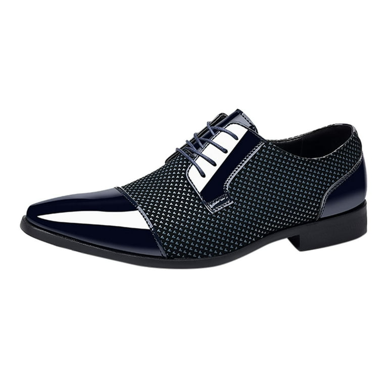 Classical Style Leather Shoes Leather Tennis Shoes for Men Size 14 for Men Slip on Mens Vintage Shoes 9 Leather Pu Leather Low Rubber Men s Leather Dress Shoes Sole Block Heel Work
