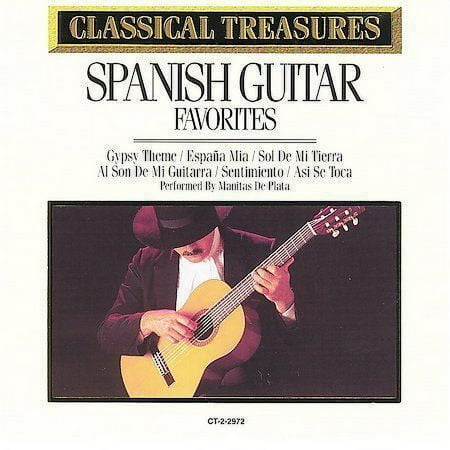 Pre-Owned Classical Treasures: Spanish Guitar Favorites by Manitas de Plata (CD, Madacy Distribution)