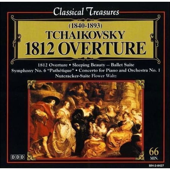 Classical Treasures: Tchaikovsky - 1812 Overture - Music CD - 1993-10-26 - Compendia Music - Very Good - Audi - Sold by Sounda