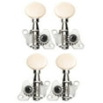 thumbnail image 1 of Classical Ukulele Tuning Pegs Machine Heads Replacement 2L + 2R Tuners with Mouting Screws Easy to Install, 1 of 9