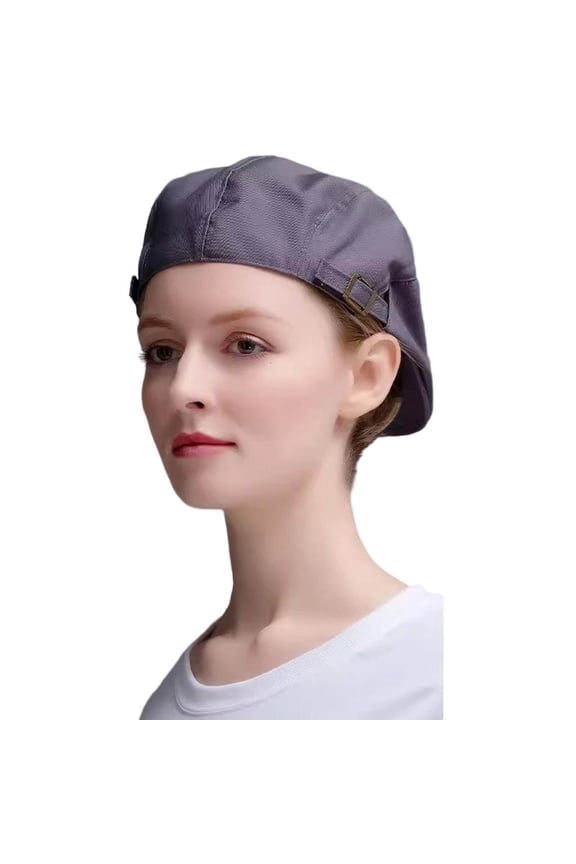 Classical Unisex Beret Style Cap For Catering Staff Sweat Resistant Polyester Material