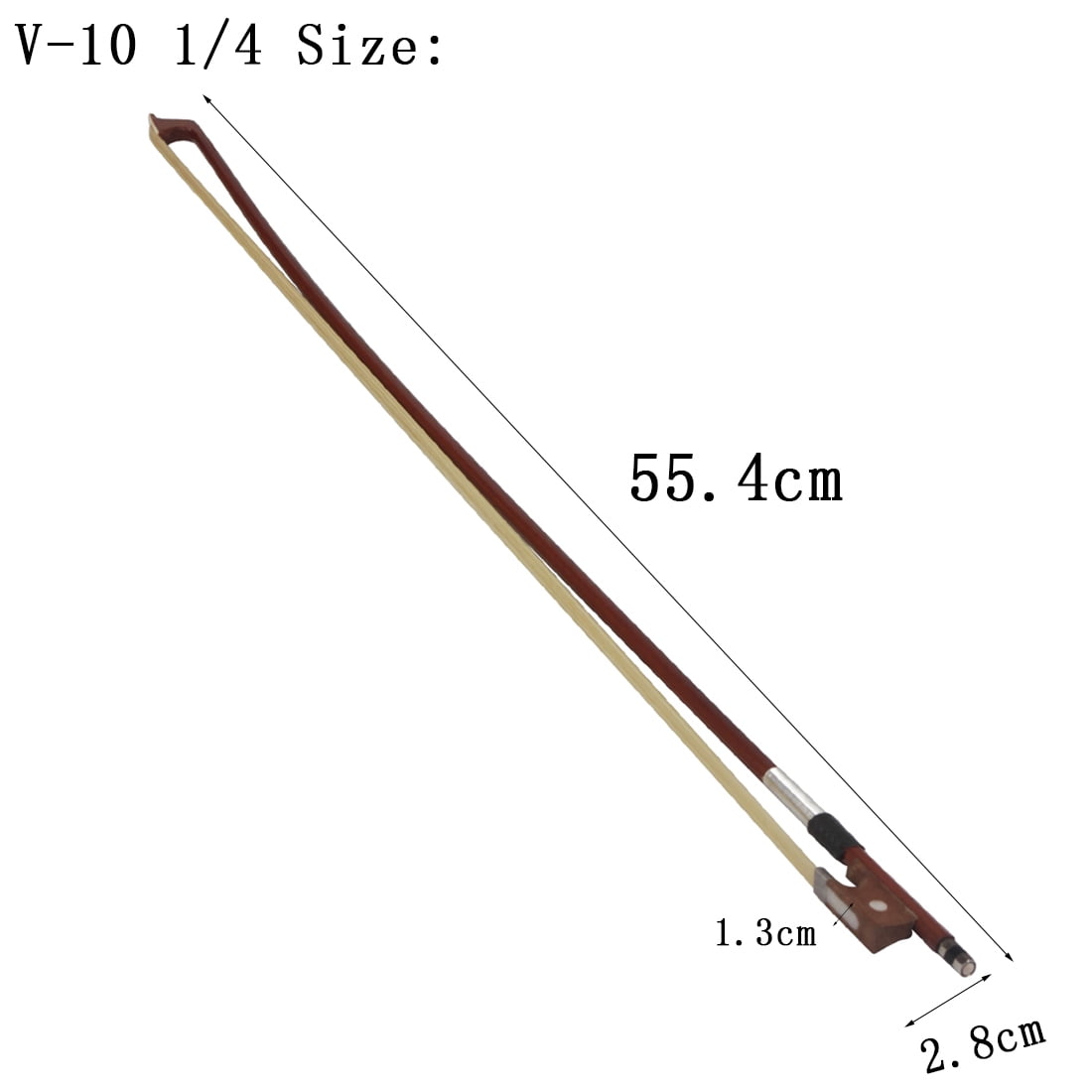 Classical Violin Bow 4/4 Full Size Student Violin Bow Well Balanced