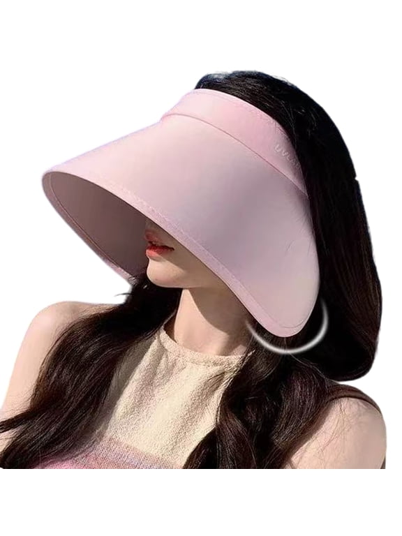 Classical Wide Brimmed Sun Visors Hat for Women Perfect for Beach Vacations and Outdoor Adventures