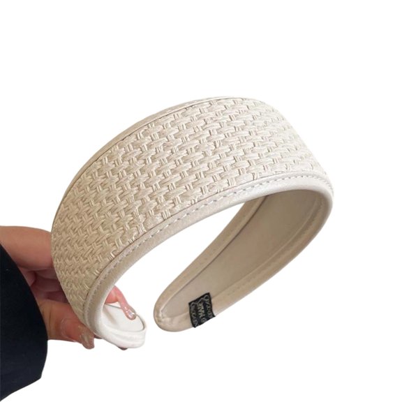 Classical Wide Edged Headwear Wide Brimmed Lightweight Hair Styling Tool For Casual Formal Occasion