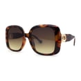 thumbnail image 1 of Classical Womens Oversize 1990s Oversized Butterfly Fashion Sunglasses Tortoise Gradient Brown, 1 of 4