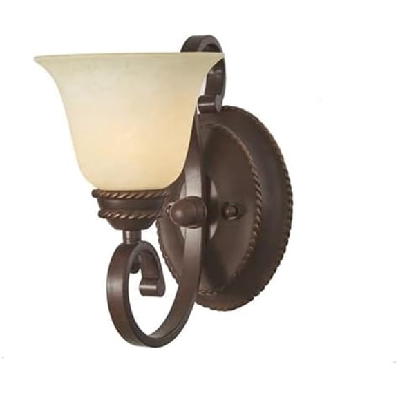 Classical Wrought Iron Bronze Wall Lamp Milky White Glass Lampshade Wall Light High Light Transmittance Corridor Lights Decoration Living Room Restaurant Bedroom