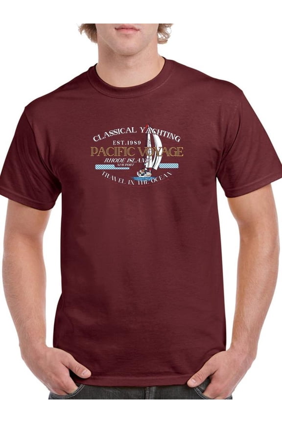 Classical Yachting T-Shirt Men -Image by Shutterstock, Male XX-Large
