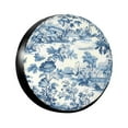 Classical flower chart Spare tire cover wheel protector, weather