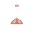 thumbnail image 1 of Classically Modern Ceiling Decorative Aluminum Circa 1 Light Honey Gold Pendant, 1 of 8