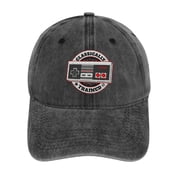Classically Trained Charcoal Baseball Cap for Men Women, Adjustable Snapback Hats Cotton Hat