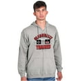 thumbnail image 1 of Classically Trained Game Controller Unisex Fleece Graphic Zip Up Hoodie Brisco Brands 5X, 1 of 5