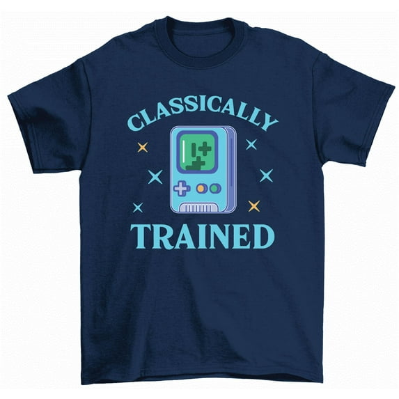 Classically Trained T-Shirt Old School Video Game Gamer Unisex Tees