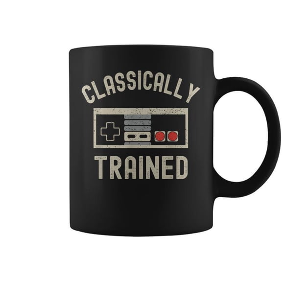 Classically Trained Video Game Gaming Coffee Mugs