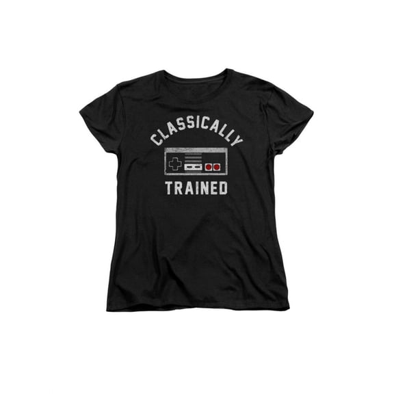 Classically Trained Video Games Funny Women's T-Shirt Tee