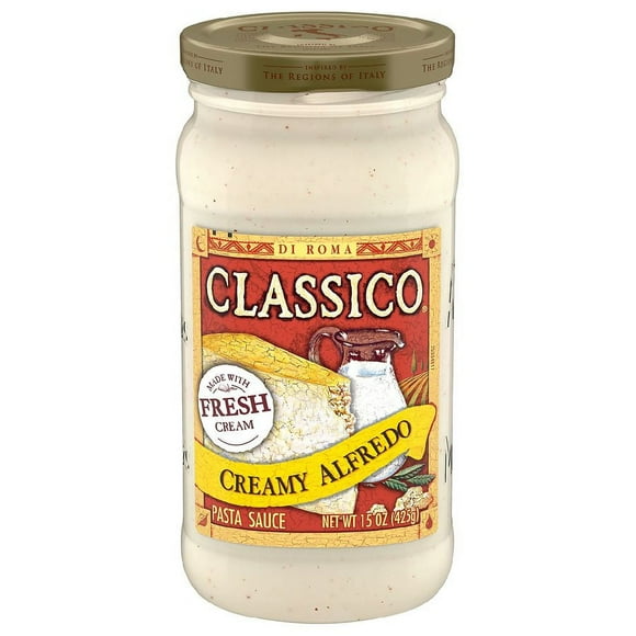 Classico Creamy Alfredo Pasta Sauce Creamy Alfredo Di Roma 15.0 oz Pack of 2