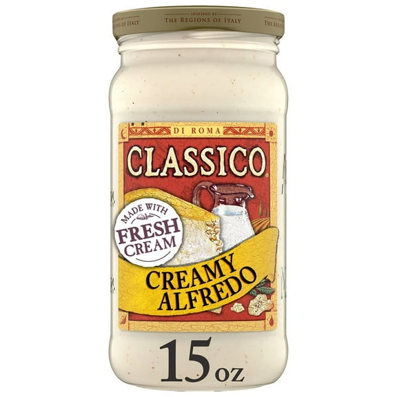 Classico Creamy Alfredo Pasta Sauce (Pack of 2)