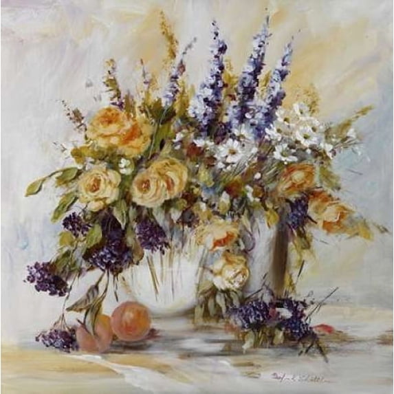 Classico Flowers Poster Print by Katharina Schottler (24 x 24)