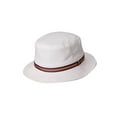 thumbnail image 1 of Classico Rain Hat Water Repellent Bucket Hat , White Small, 1 of 1