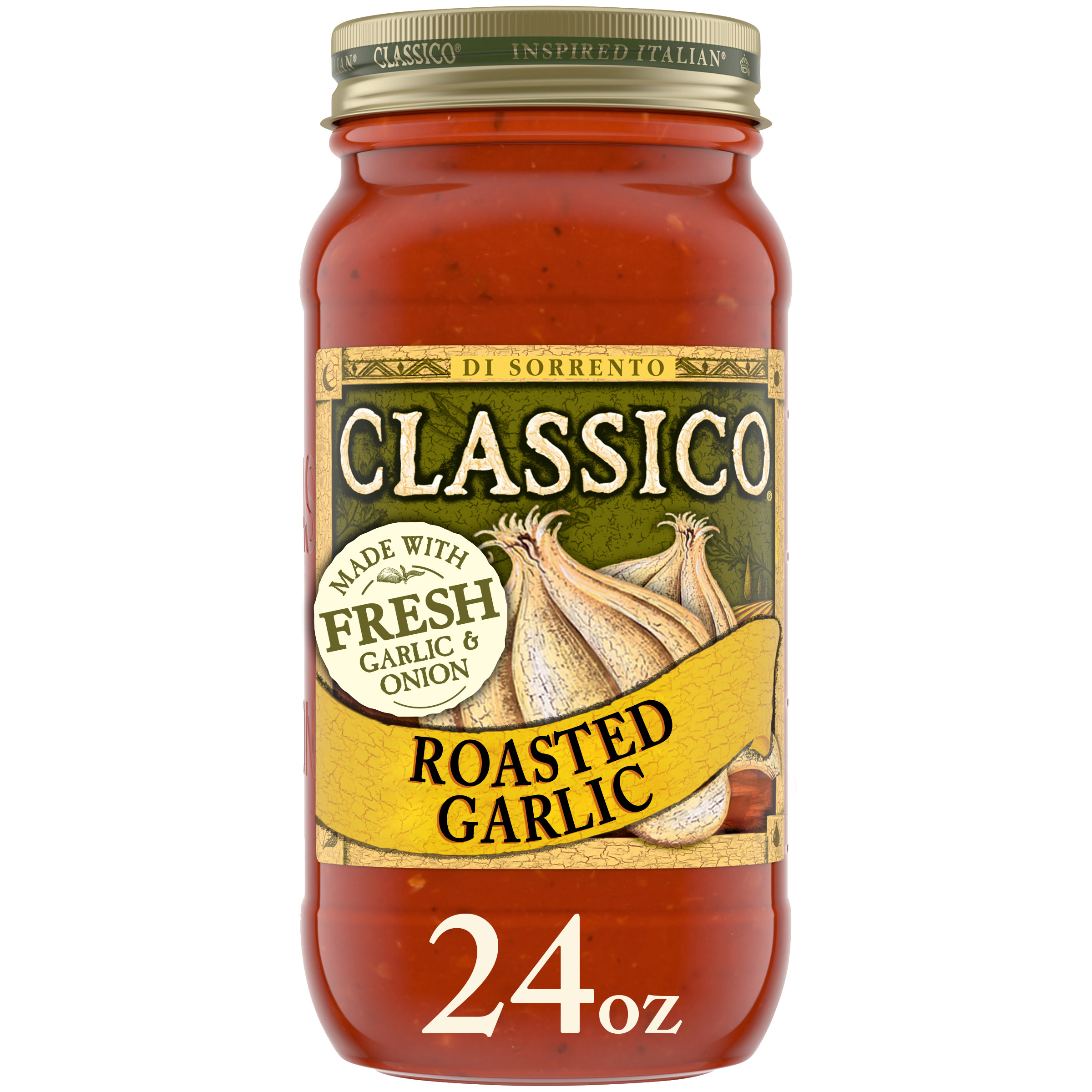 Del Monte Garlic & Onion Pasta Sauce, 24 oz
