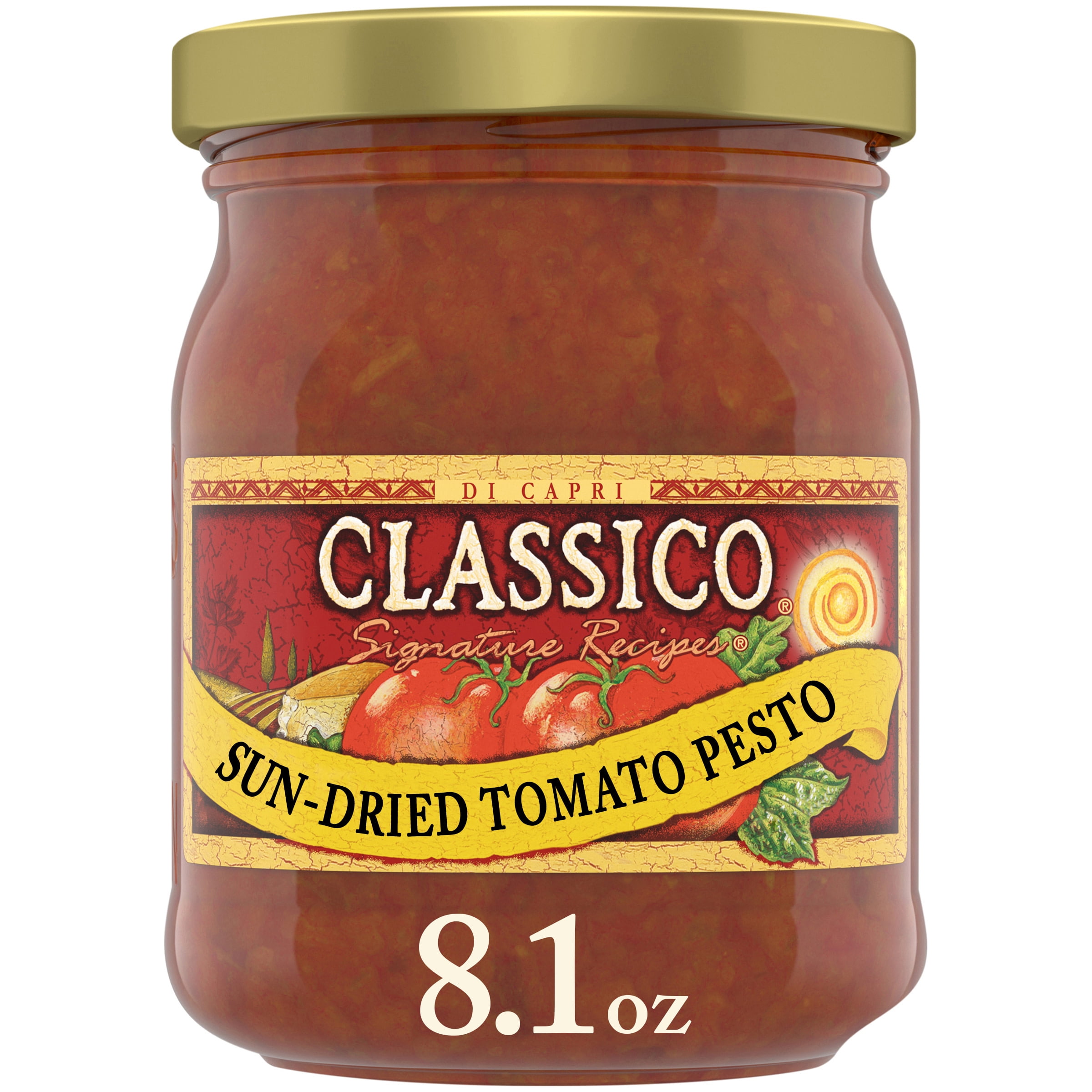 Classico SunDried Tomato Pesto Sauce and Spread Pasta Sauce, 8.1 oz