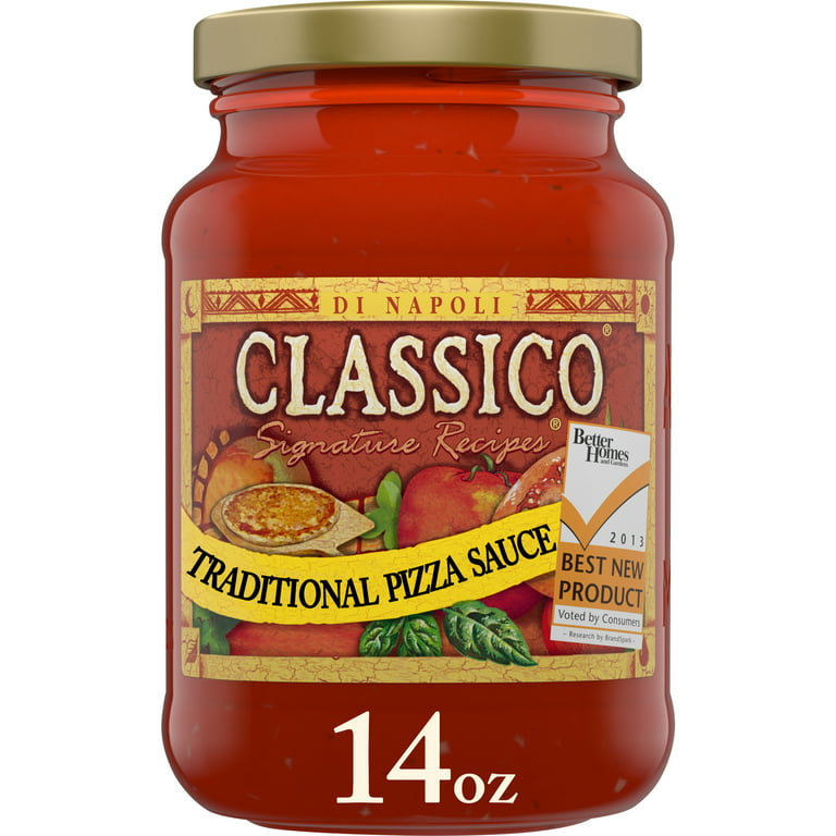 Classico Organic Pizza Sauce, 14 oz Jar 