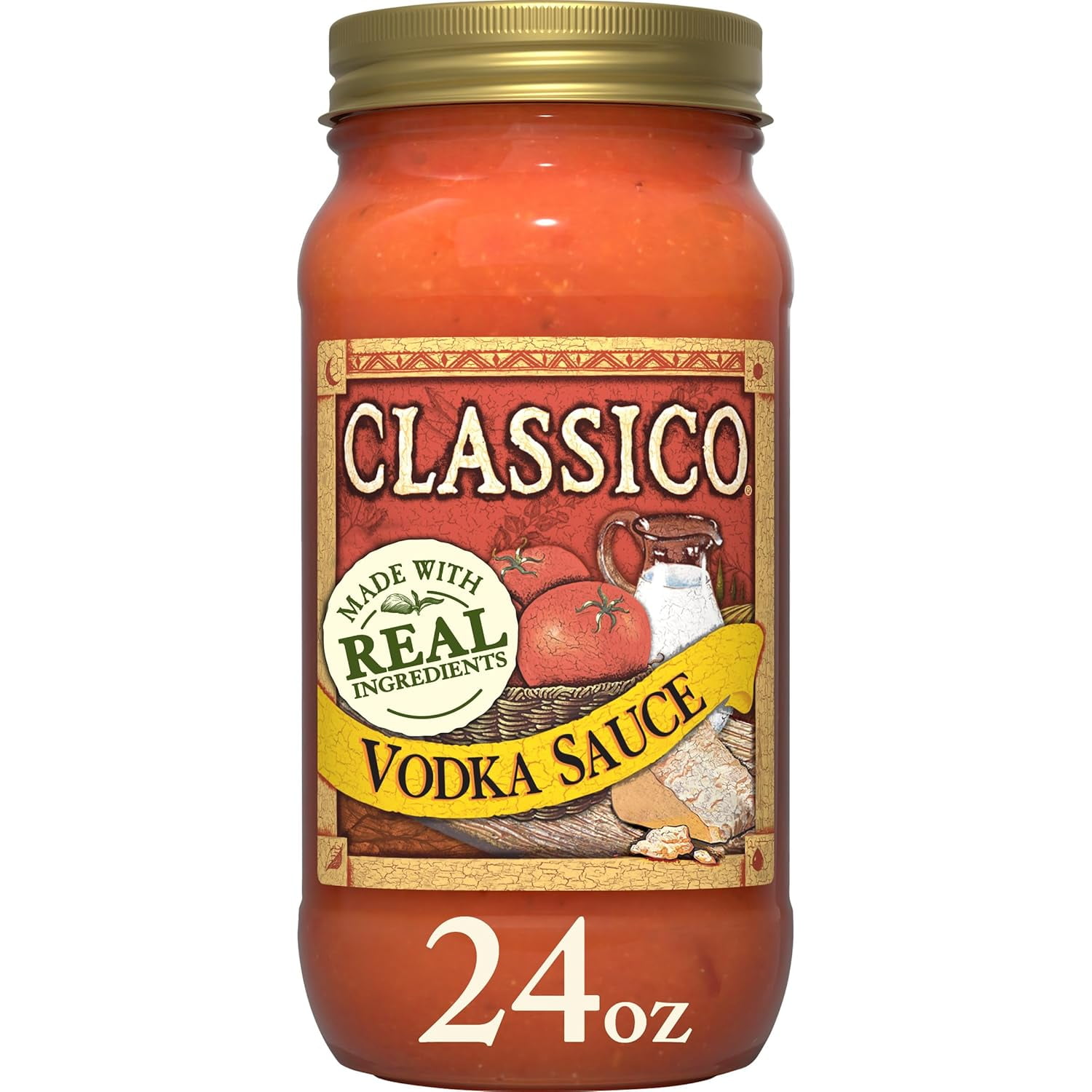Classico Vodka Sauce Pasta Sauce, 24 oz Jar