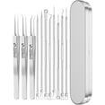thumbnail image 1 of Classicous Blackhead Remover Tools, Blackhead Remover Tools, Stainless Steel Blackhead Remover Kit, Pimple Popper Tool Kit, Extraction Tools for Estheticians, 1 of 7