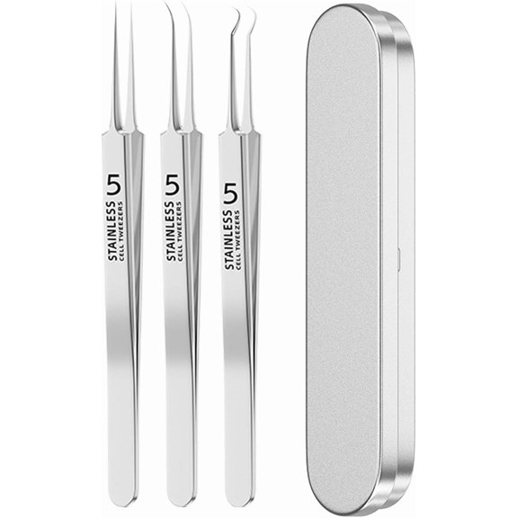 Classicous Blackhead Remover Tools, Blackhead Remover Tools, Stainless Steel Blackhead Remover Kit, Pimple Popper Tool Kit, Extraction Tools for Estheticians