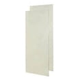 thumbnail image 1 of Classics Authentic Solid Surface Double Panel Shower Wall - Finish: Bone, 1 of 2