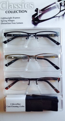Frame Spring Hindge Classics Collection +125, Lightweight Frames, Spring Hinge, Distortion ...