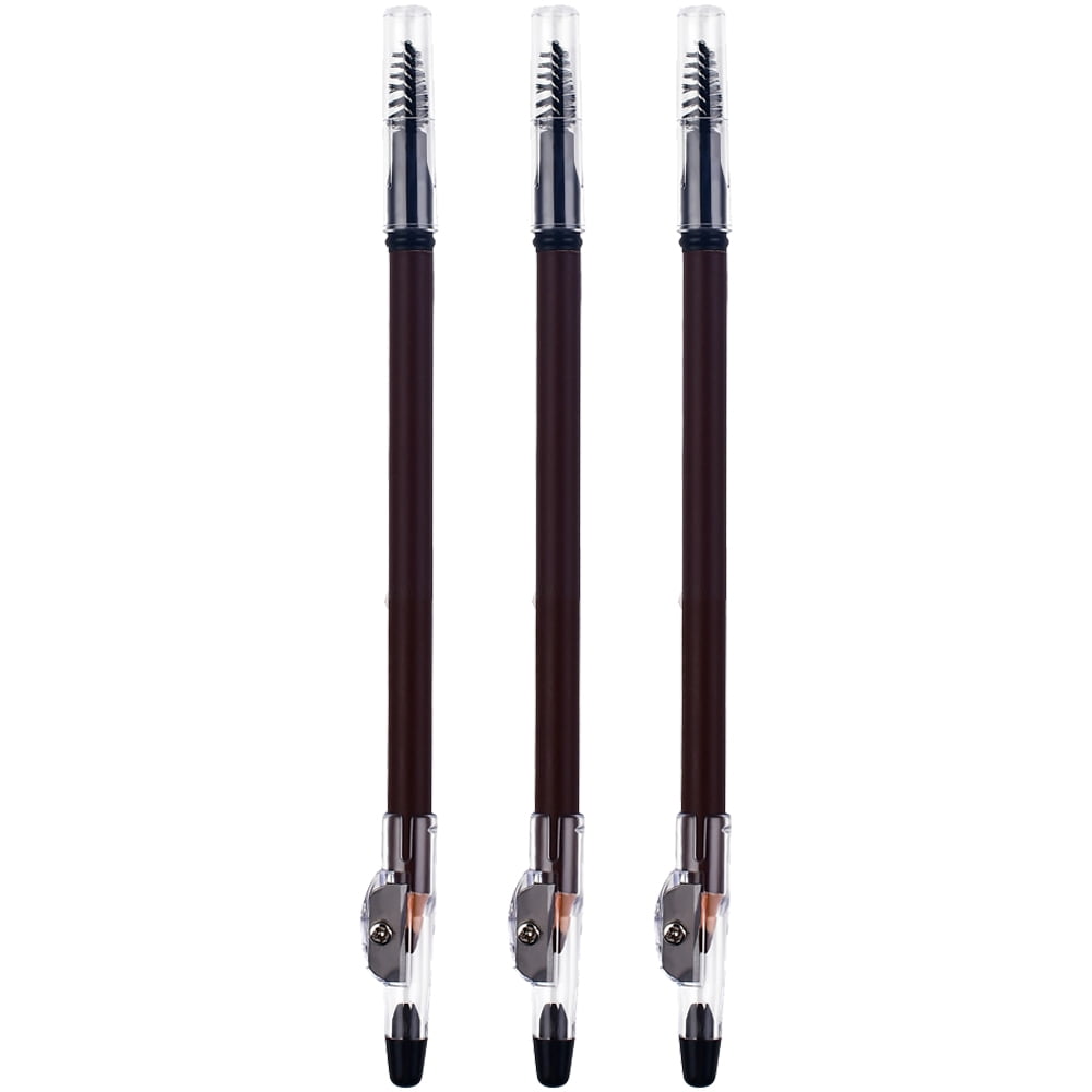 Classics Gray Wooden Eyebrow Pencils Bundle (Waterproof, DoubleEnded