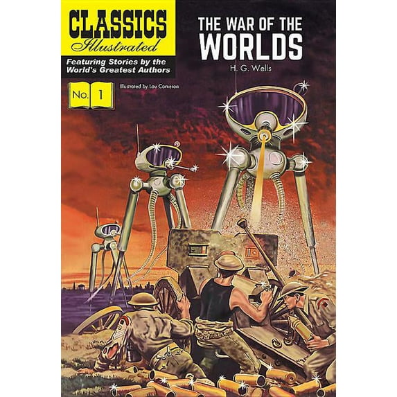 Classics Illustrated Vintage Replica Hardcover: The War of the Worlds (Hardcover)