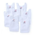 thumbnail image 1 of Classics Men's White Cotton A-shirts (Pack of 7), 1 of 4