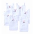 thumbnail image 1 of Classics Men's White Cotton A-shirts (Pack of 7), 1 of 4