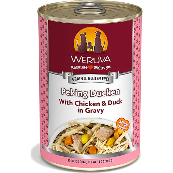 Classics Peking Ducken with Chicken & Duck in Gravy Wet Dog Food 14 oz., Case of 12