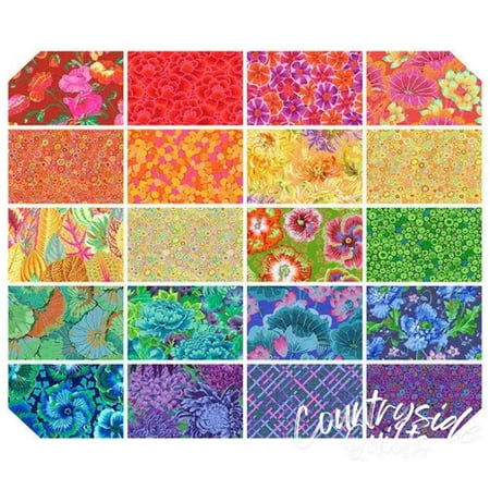 Free Spirit - Classic Plus - Spectrum Fat Quarter Bundle by Kaffe Fassett 20 pcs