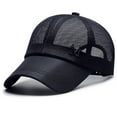 thumbnail image 1 of Classics Retro Trucker Baseball Cap Adjustable Snapback Unisex Breathable Hat for Men and Women, 1 of 4