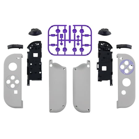 Classics SNES Style Replacement Housing Shell w/Full Set Buttons for Nintendo Switch/OLED Joycon