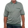 thumbnail image 1 of Classics by Palmland Jacquard Short Sleeve Banded Bottom Shirt, 1 of 4
