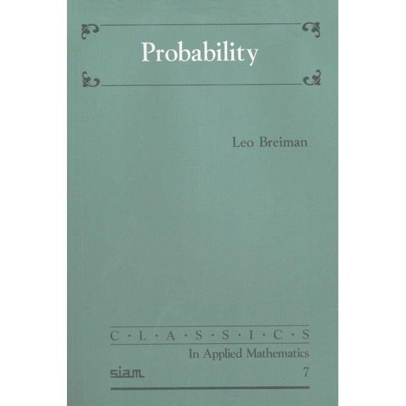 Classics in Applied Mathematics Probability, Book 7, (Paperback)