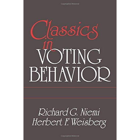 Pre-Owned Classics in Voting Behavior Paperback Edition (Paperback) 0871876515 9780871876515