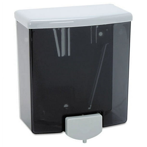 ClassicSeries Surface-Mounted Liquid Soap Dispenser, 40 oz, 5.81 x 3.31 x 6.88, Black/Gray ClassicSeries Surface-Mounted Liquid Soap Dispenser, 40 oz, 5.81 x 3.31 x 6.88, Black/Gray