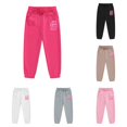 thumbnail image 1 of Classification Girls Pants and Kids Jogger Pants with Prints for Everyday Casual Wear - Comfortable Athletic Bottoms for Youth Size 2-3 Years, 1 of 4