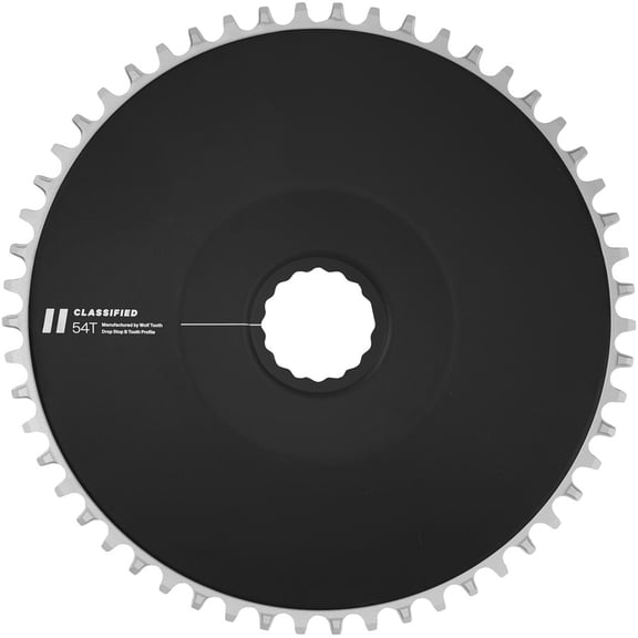 Classified Aero Chainring - 54t, DropStop B for 11-Speed Chains, Black