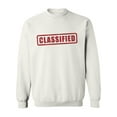 thumbnail image 1 of Classified  Sweatshirt Men -Image by Shutterstock, Male 5X-Large, 1 of 4