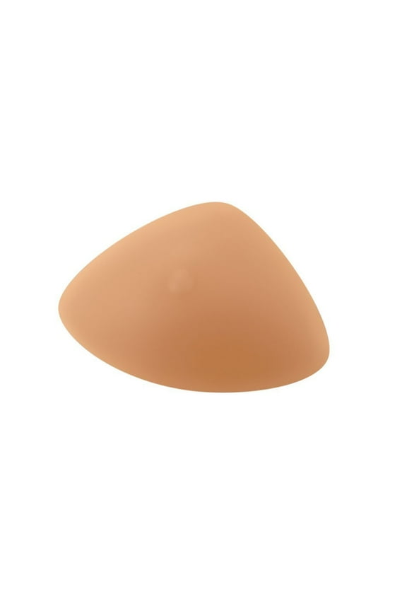 527 Triangle Post Lumpectomy Silicone Breast Form-Beige-11