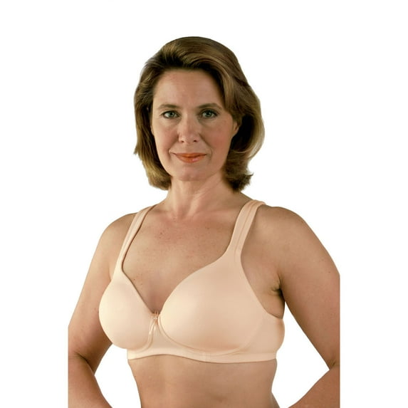 Classique 759E Post Mastectomy Fashion Bra-Blush Beige-34A