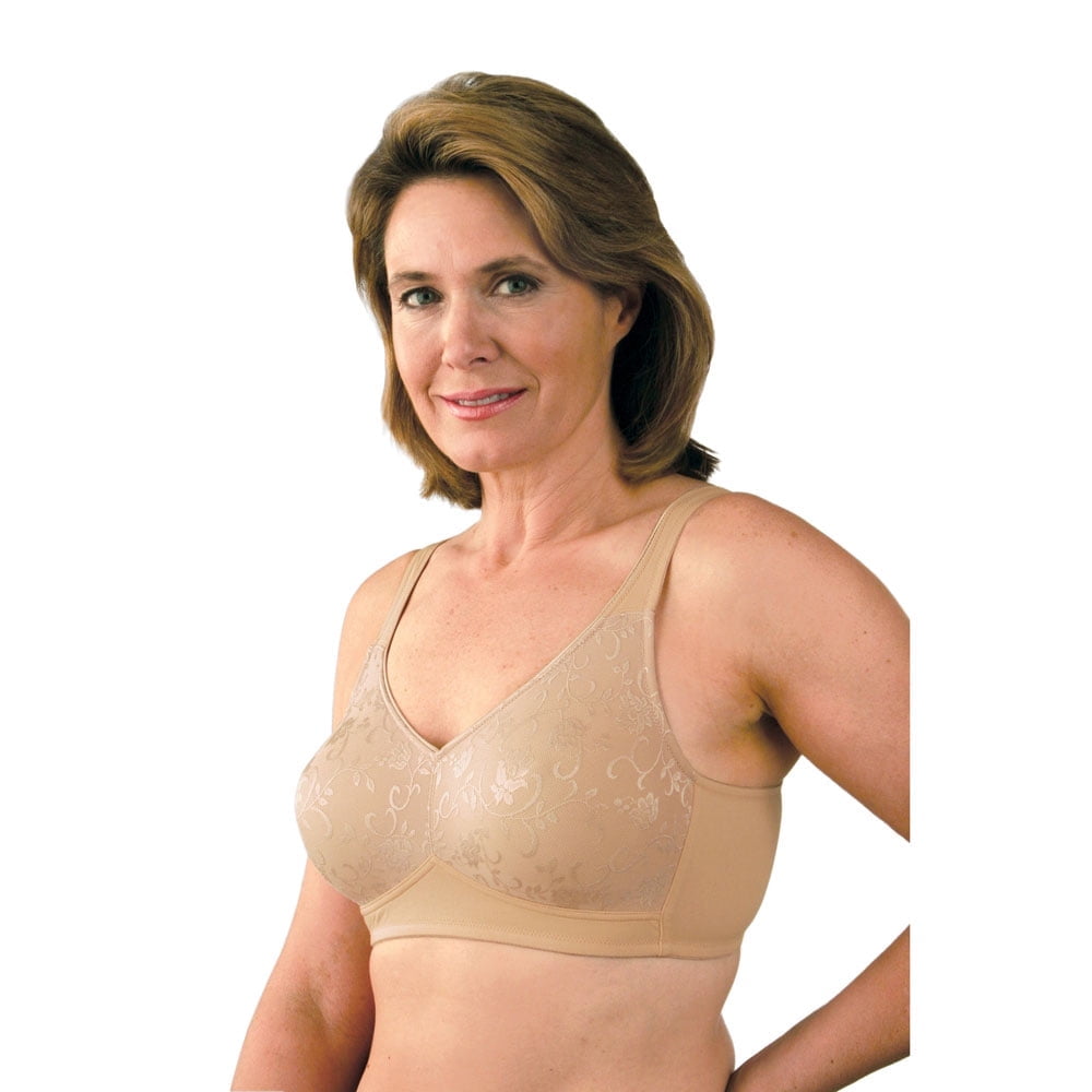Women's Plus Size Anti Sagging Gathered Double Breast Without